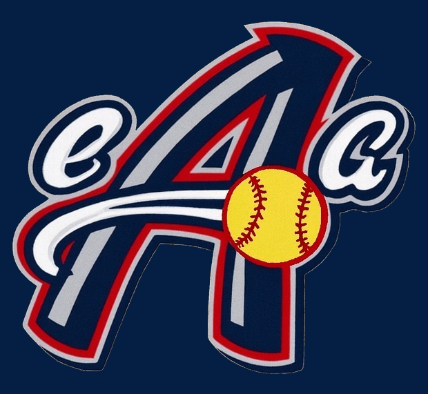 logo navy background